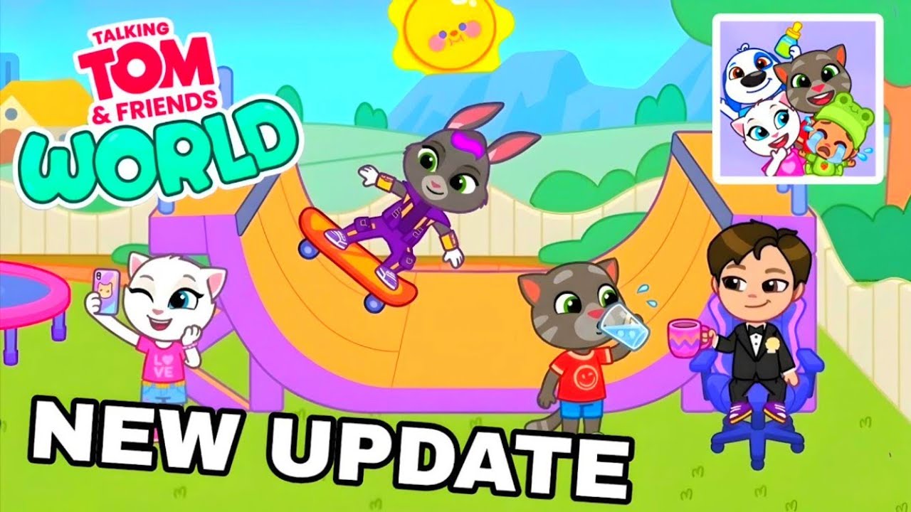 Talking Tom and Friends World Becca has a new house Unlocked Walkthrough ||