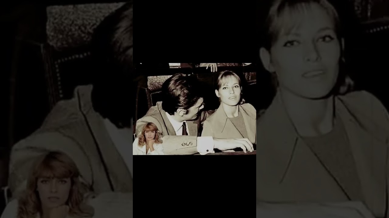 NATHALIE, ALAIN Y ANTHONY DELON.