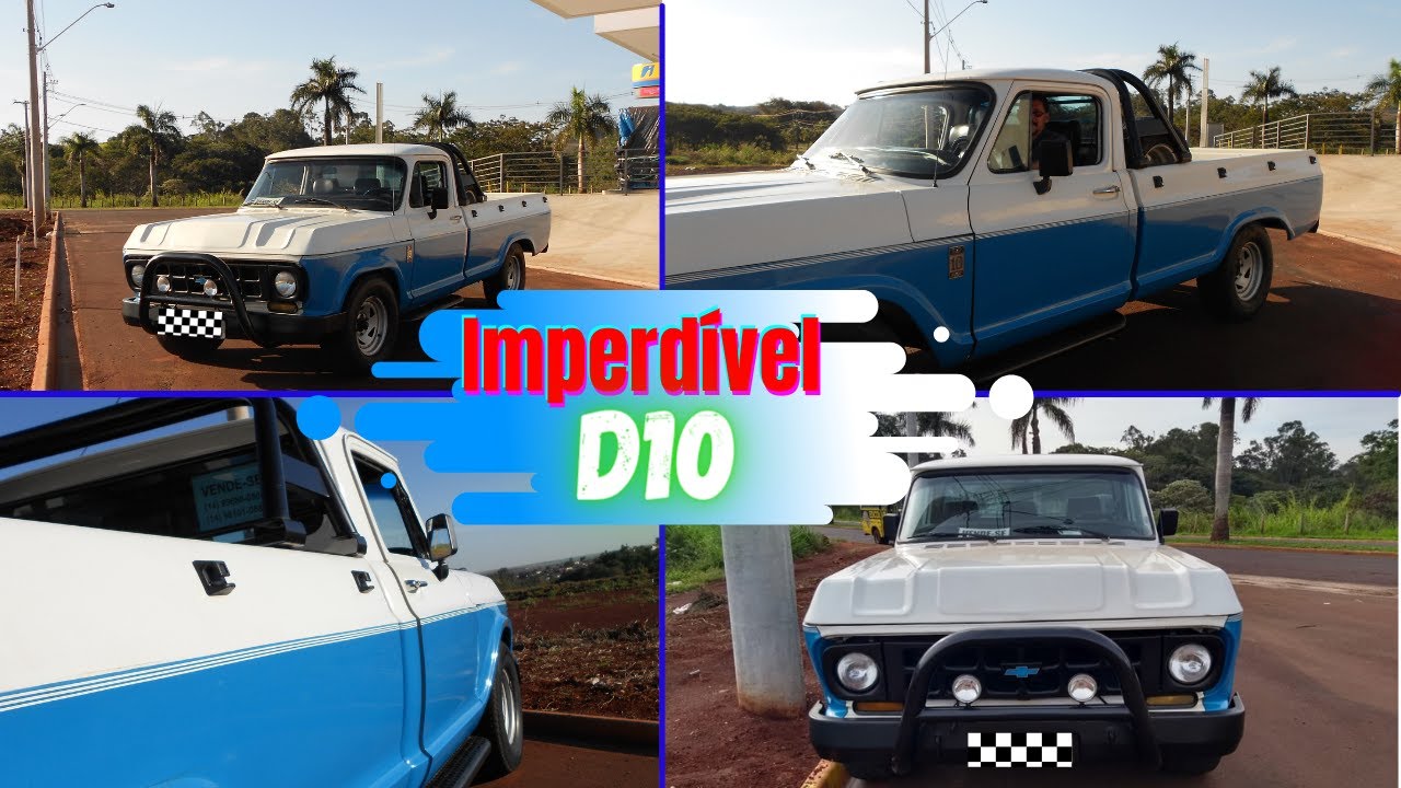 [A VENDA] Caminhonete D10 a Diesel – 1979.