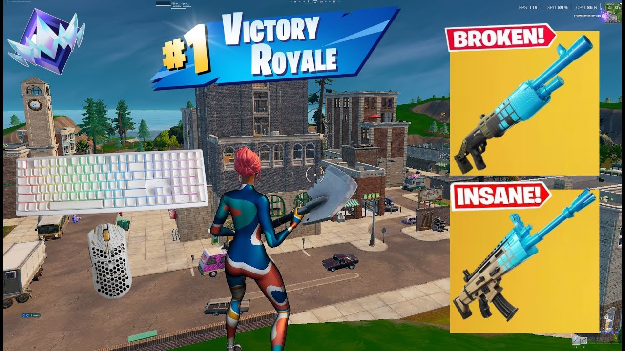 NEW MORPHITE GUNS are BROKEN | HIGH Kill Solo Ranked WIN Gameplay (Keyboard & Mouse) Fortnite Reload