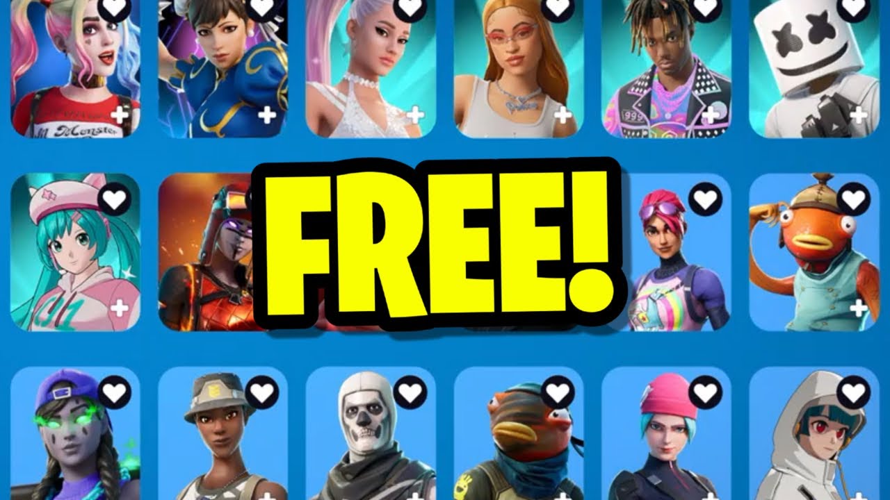How to Get ANY SKIN for FREE in Fortnite 2025!