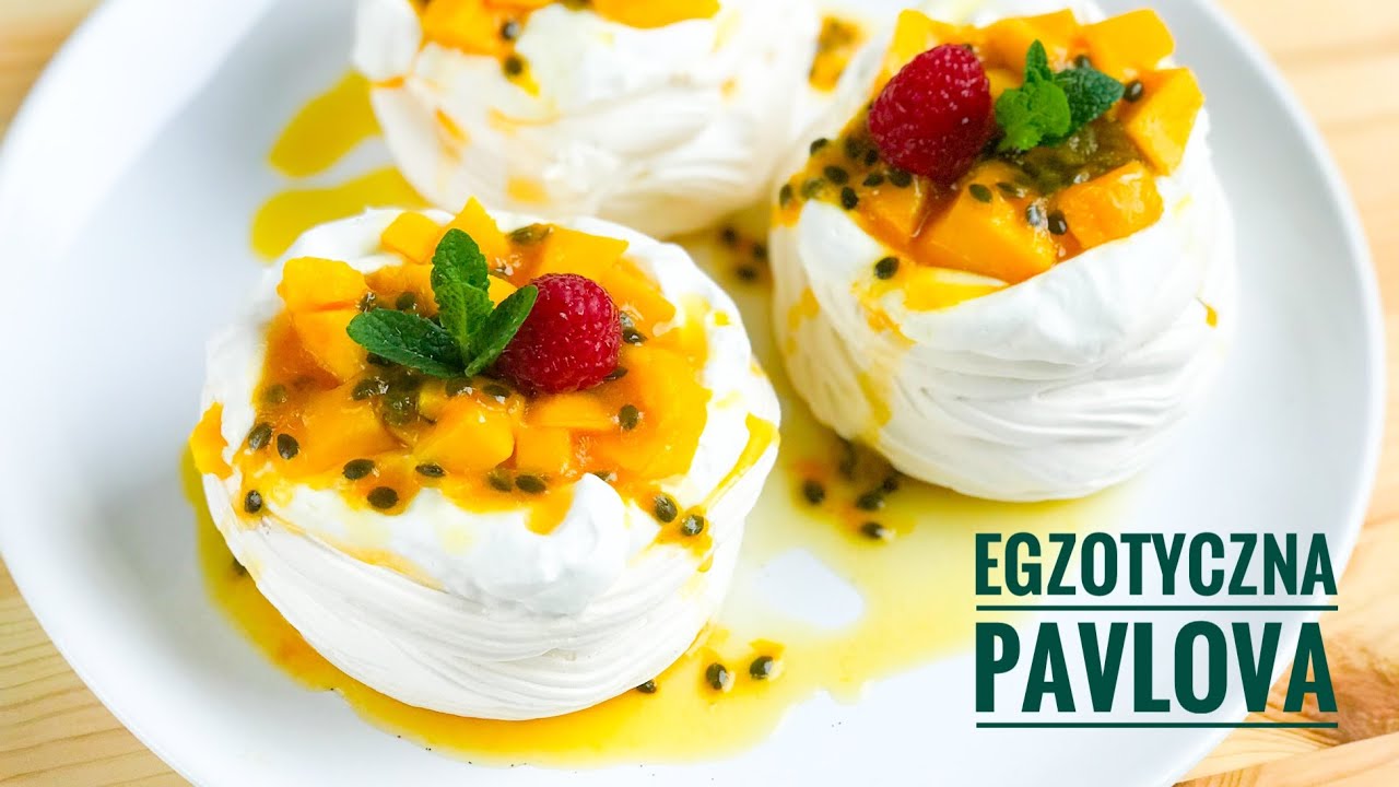 EGZOTYCZNA MINI PAVLOVA 🥭