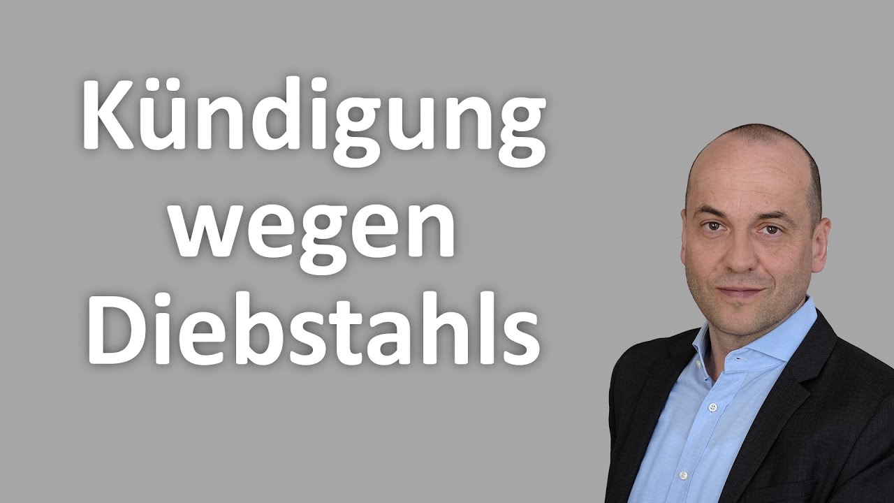 Kündigung wegen Diebstahls von Desinfektionsmittel - Geht das?