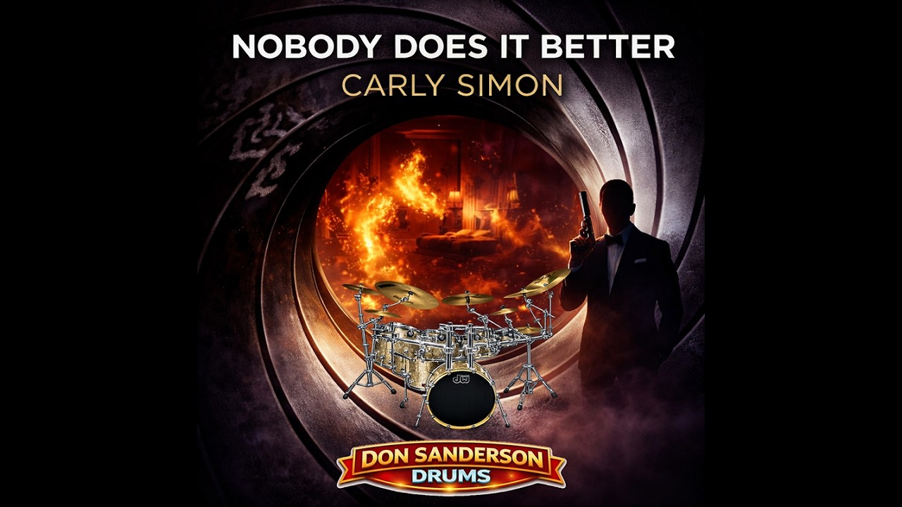 Carly Simon -"Nobody Does It Better" - Drum Cover