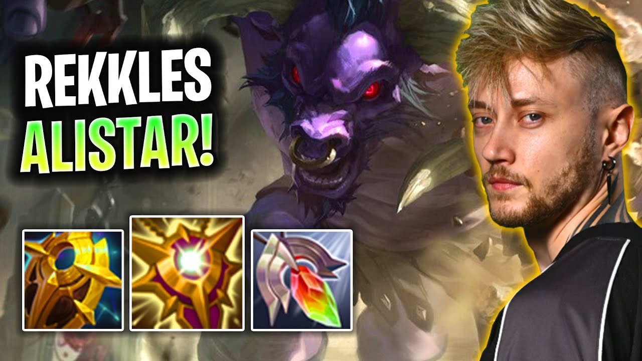 REKKLES IS A BEAST WITH ALISTAR! | LR Rekkles Plays Alistar Support vs Rell! Season 2025