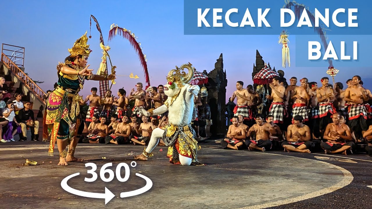 Tari Kecak Uluwatu, Bali, Indonesia (360° VR Experience)