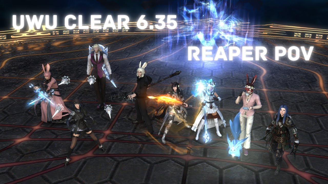FFXIV [6.35] UWU Clear Reaper POV (87 Parse)