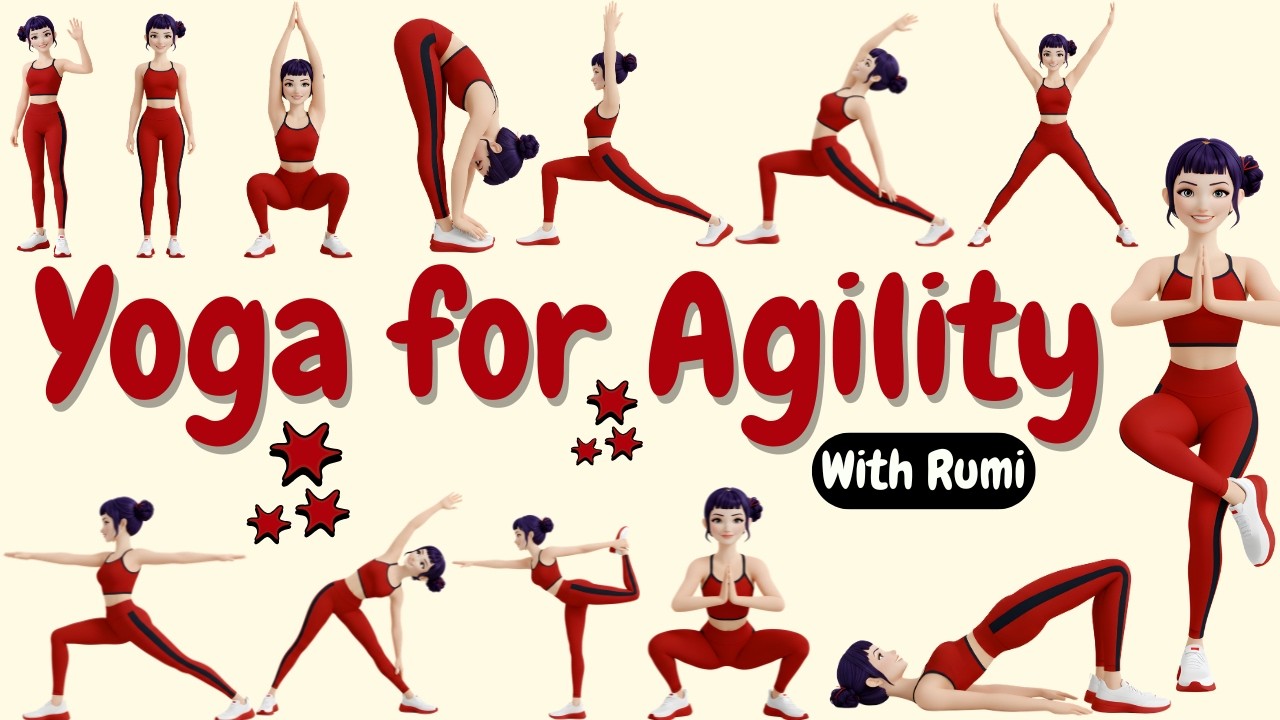 Yoga for Agility for Kids | Rumi x KPop Demon Hunters