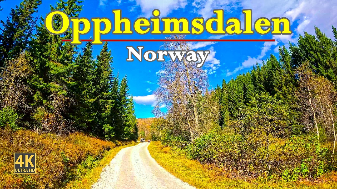 Oppheimsdalen In Norway 🇳🇴 | Scenic Road Trip | POV Driving In Stunning 4K