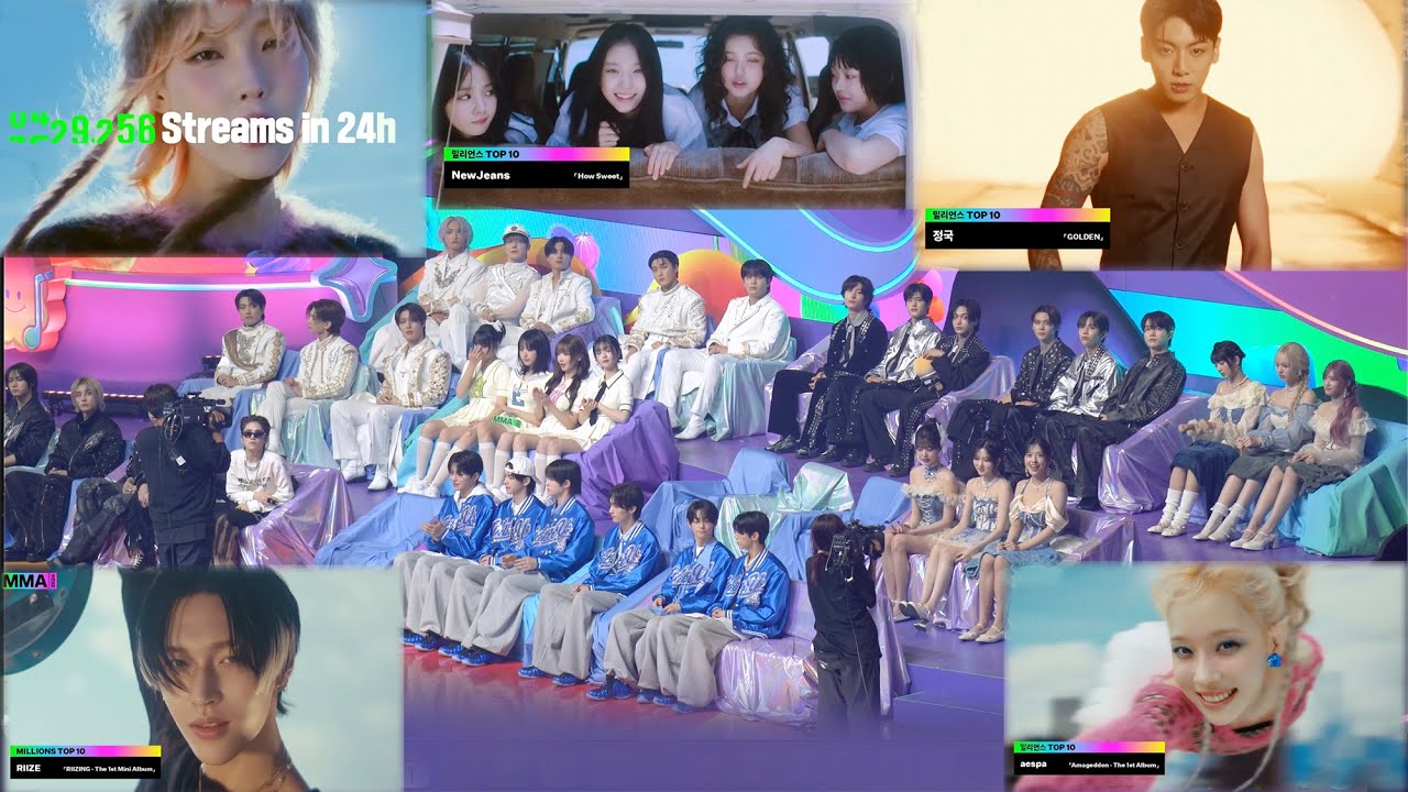 '밀리언스 TOP10' VCR reaction  [ IVE RIIZE ATEEZ BOYNEXTDOOR TWS QWER ]  /MMA2024