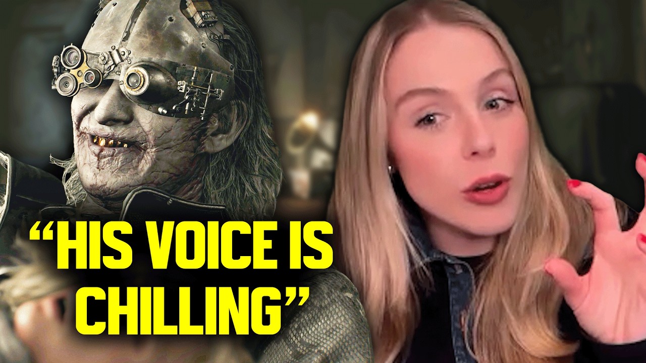 RE9 Грейс Эшкрофт, актриса, снимающаяся в сериале «Виктор Гидеон», и Энтони Бирн.