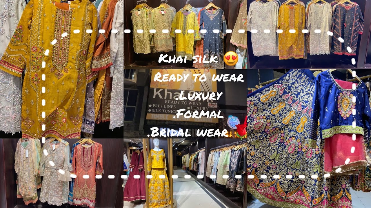 Khai Silk Gujrat |Ready to wear| |Formal| | bridal wear|