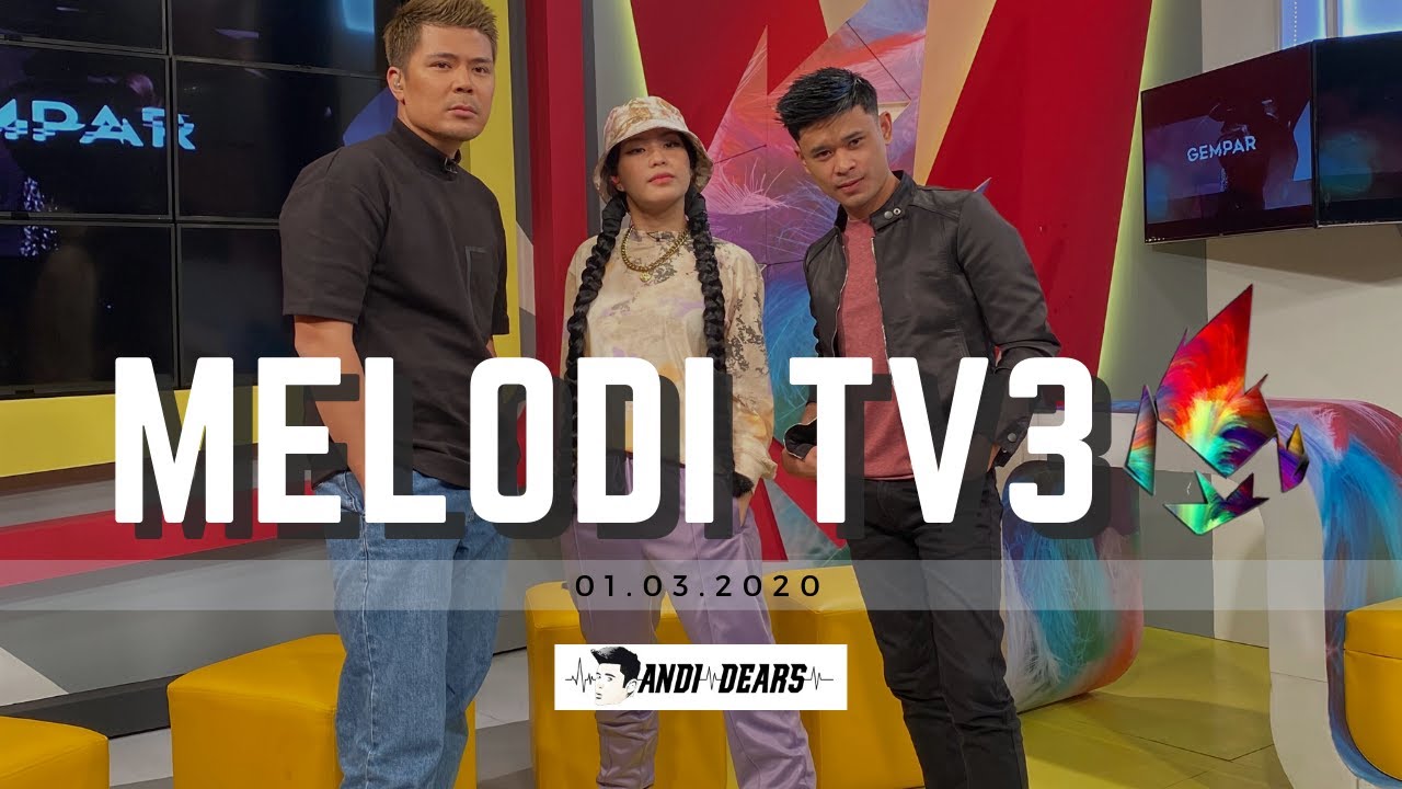 Melodi TV3 Interview with Andi Bernadee | Andi Dears Official