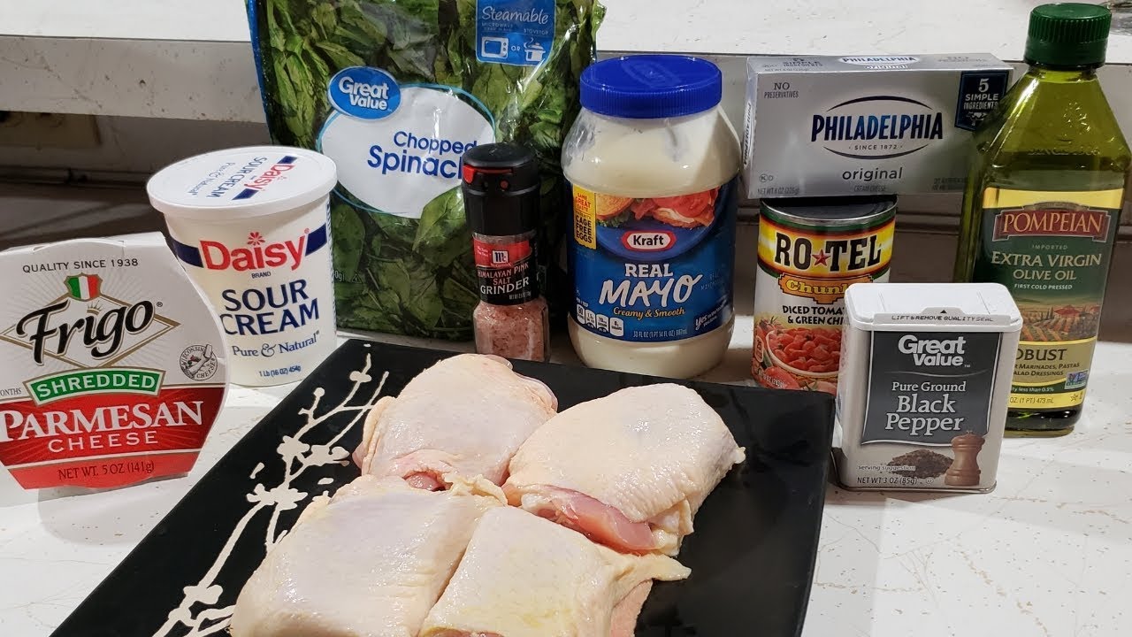 KETO Recipe // Chicken Thighs with Creamy Cheesy Spinach // Cook with Me