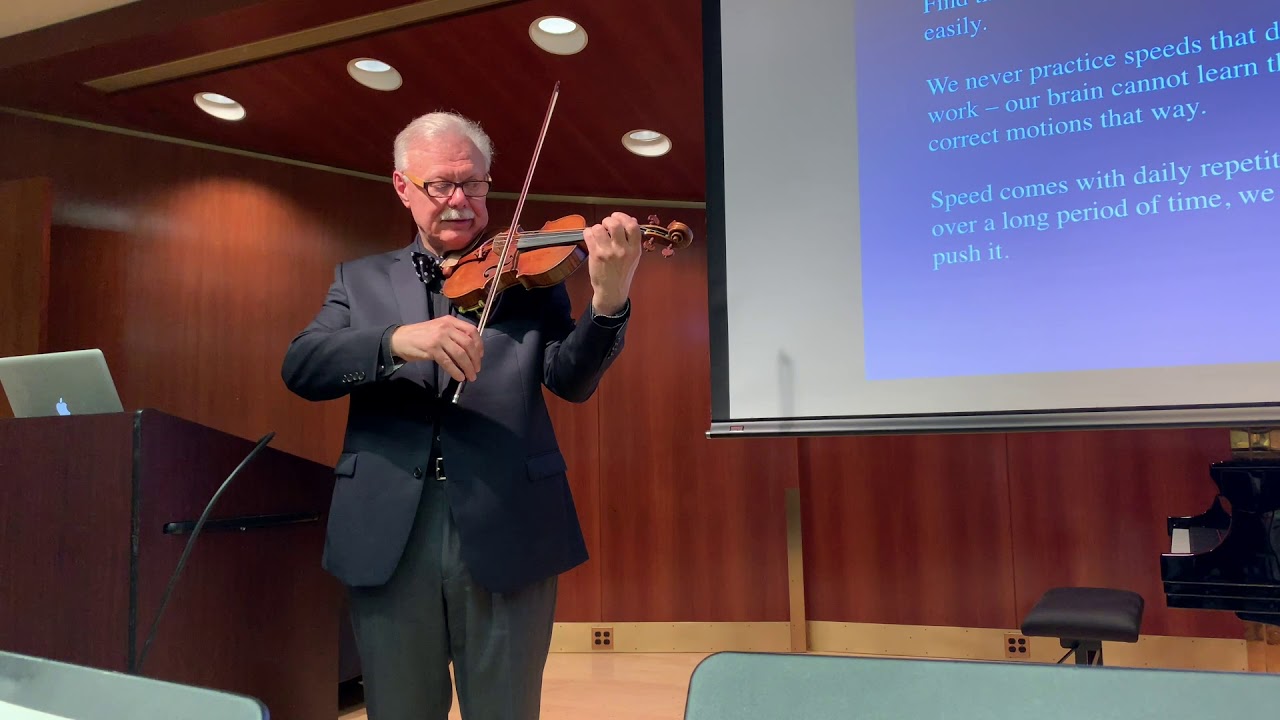 Finger pressure: you don't need much! - Kurt Sassmannshaus