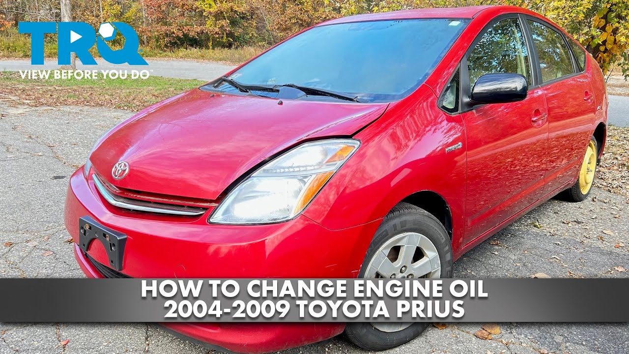 Как заменить масло в двигателе Toyota Prius 2004-2009 годов