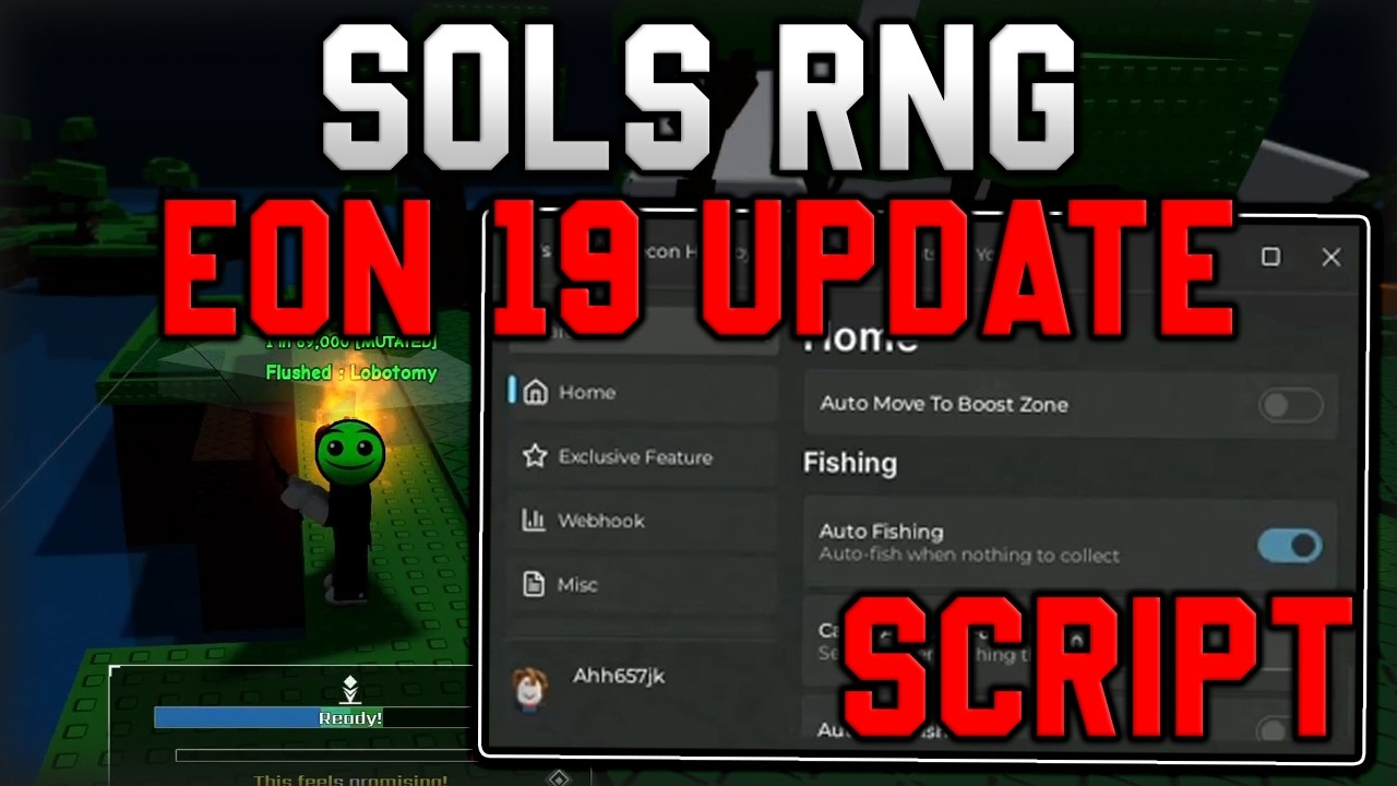 [🥚EON 19] Скрипт Sol's RNG для автоматического фарма, автоматического броска кубиков и мгновенног...