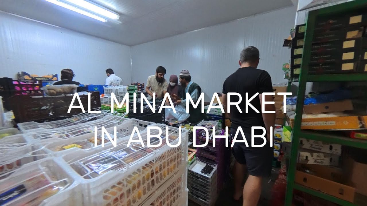 Cheap & Fresh! Fruits and Veggies at Al Mina Market Abu Dhabi 🍋🧅
