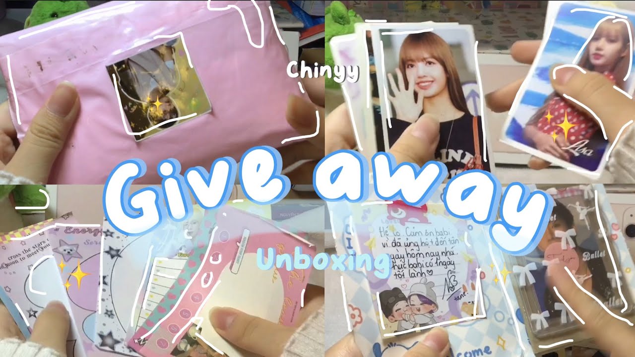 ₊˚✧ UNBOXING GIVEAWAY siu to đến từ @tanetks 🍓| 𝑪𝒉𝒊𝒏𝒚𝒚 🎀