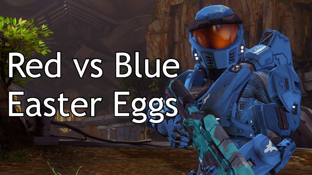 Halo 4 - Red Vs Blue Easter Egg