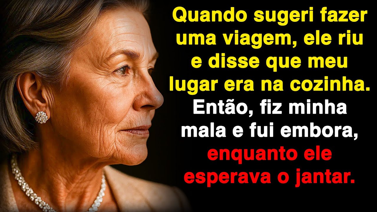 Ele disse que eu deveria ficar na cozinha quando pedi pra viajar. Agora estou pelo mundo!