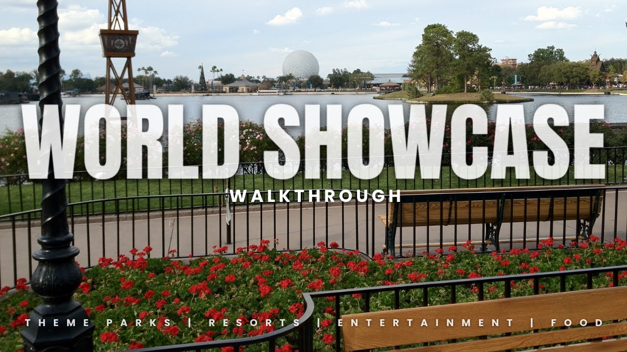 Epcot World Showcase complete walkthrough tour 4k Stabilized and enhanced Summer 2024