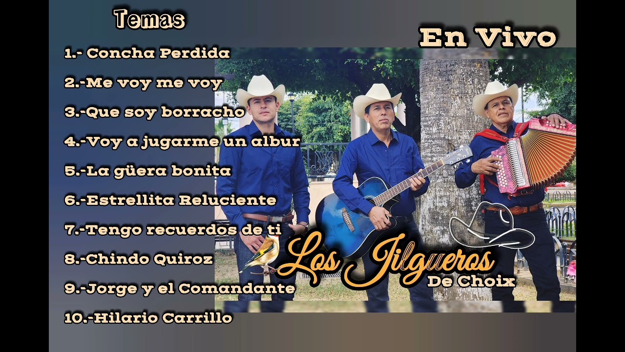 Los Jilgueros de Choix | En VIVO | Disco Completo