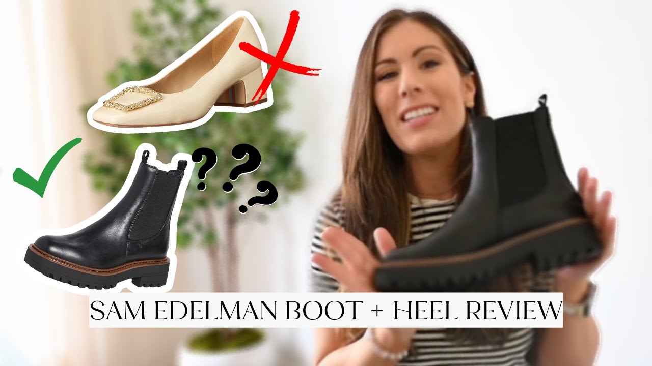 Sam Edelman Shoe Review | Sam Edelman Boots + Sam Edelman Heels FW22