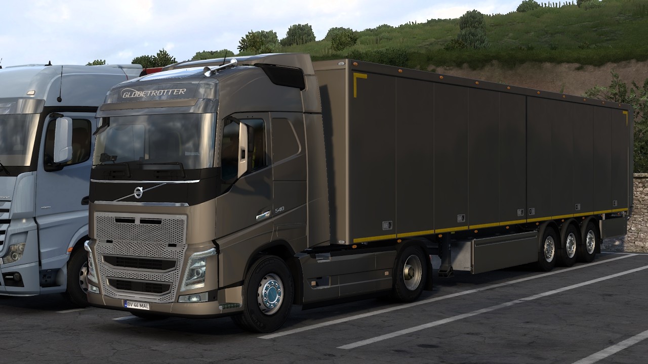 Afternoon Drive in Euro Truck Simulator 2 with a Volvo FH16.