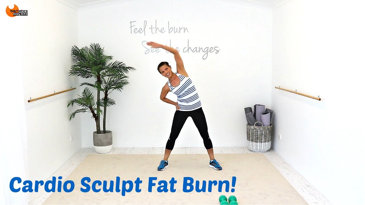 Cardio Strength Workout - BARLATES BODY BLITZ Cardio Sculpt Fat Burn Workout with Linda Wooldridge
