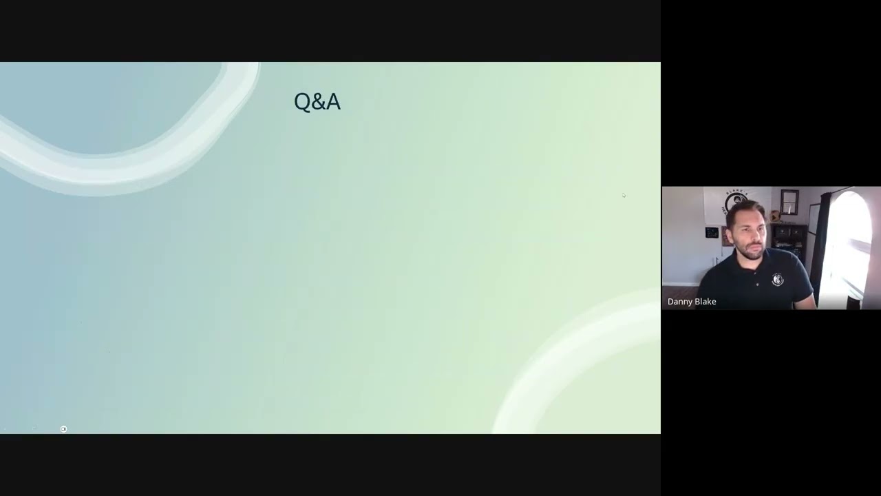 Rebuilding your sleep- A Blake's Health and Fitness Webinar - Part 4