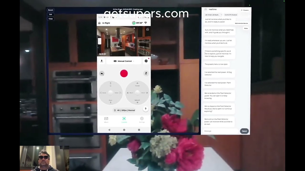 DroneClaw: Flying a drone with AI