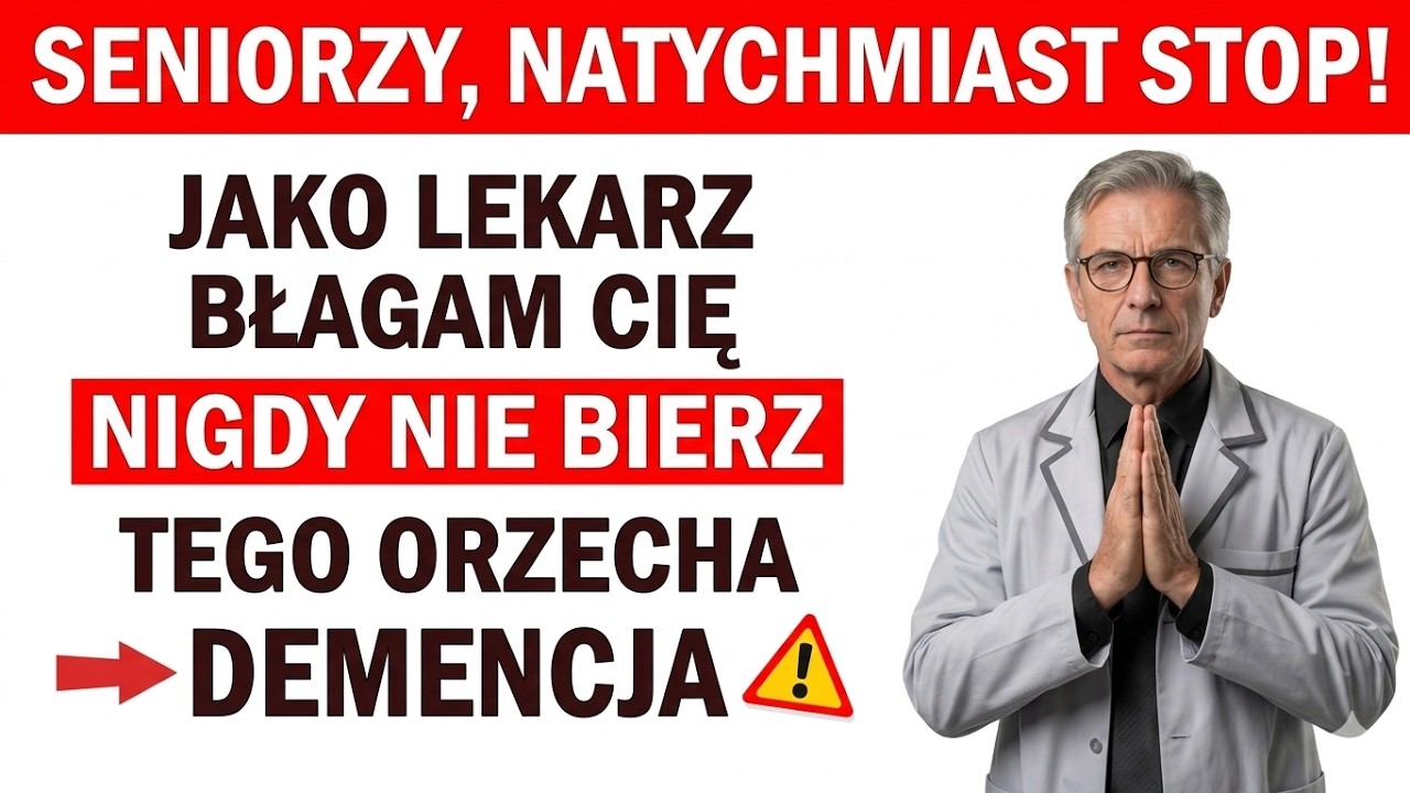 Po sześćdziesiątce: 4 orzechy, kt&oacute;re szkodzą m&oacute;zgowi &ndash; i 4 orzechy, kt&oacute;re chronią przed demencją!