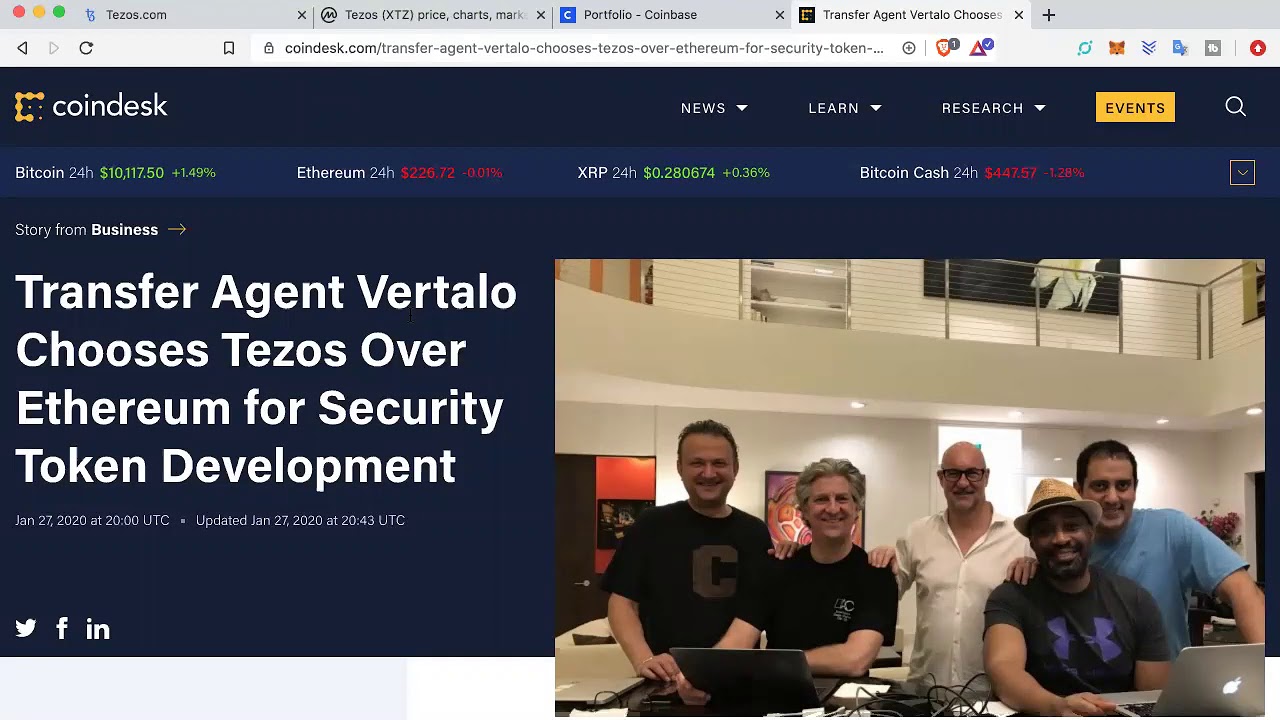 7% passive Income with Tezos XTZ