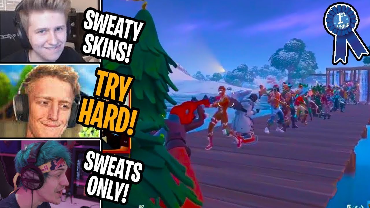 Streamers Host FUNNIEST Solo SKIN CONTEST!