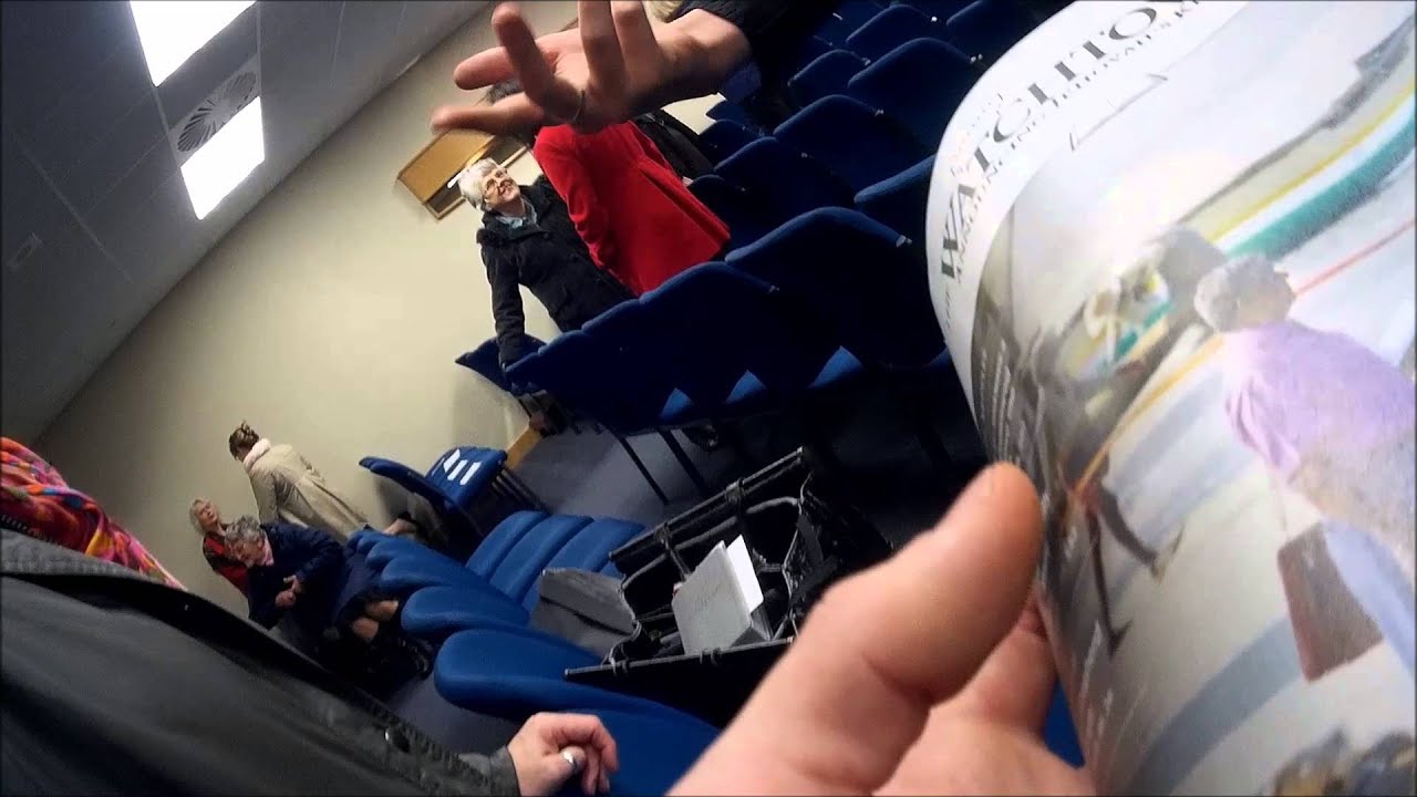 Canterbury Kingdom Hall member of the public part 1 of 3 have a good listen