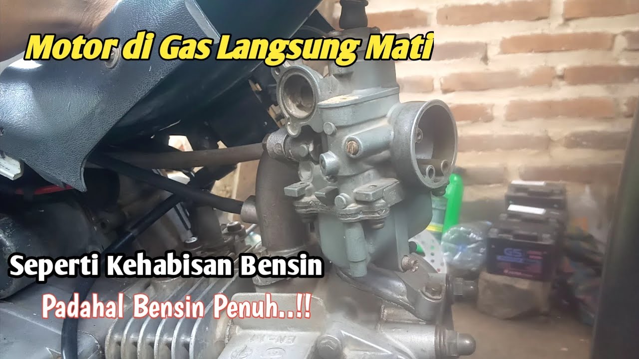 Penyebab Motor Smash di Gas Seperti Telat Bensin    @Roy Otomotif