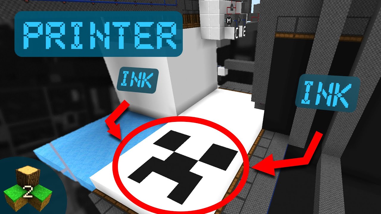 I Made A PRINTER In Survivalcraft 2