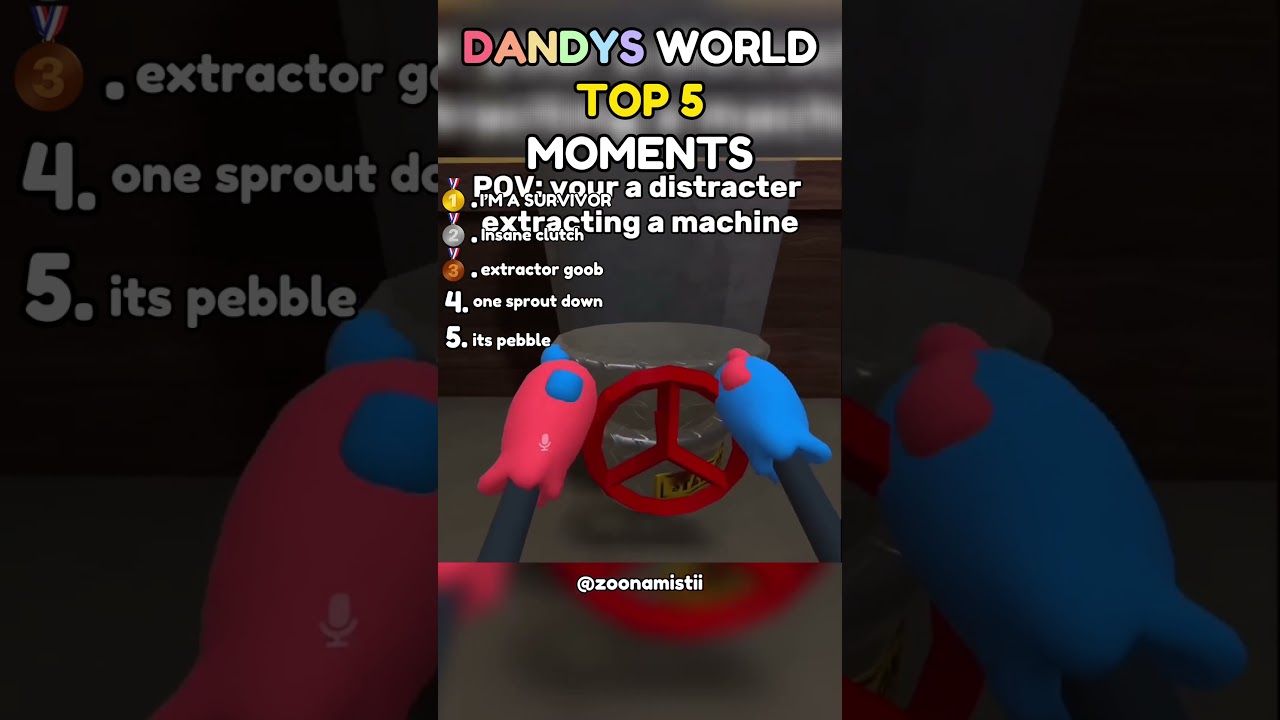 Top 5 Moments #10 | Dandy&rsquo;s World #roblox #dandysworld #dandysworldroblox #dandysworldmeme