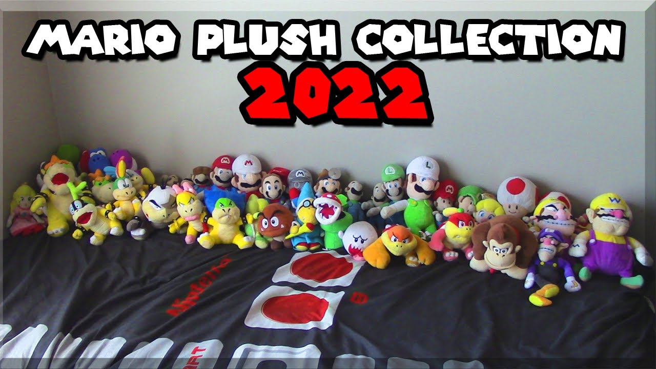 Mario Plush Collection 2022! - Outrageous Mario Bros.