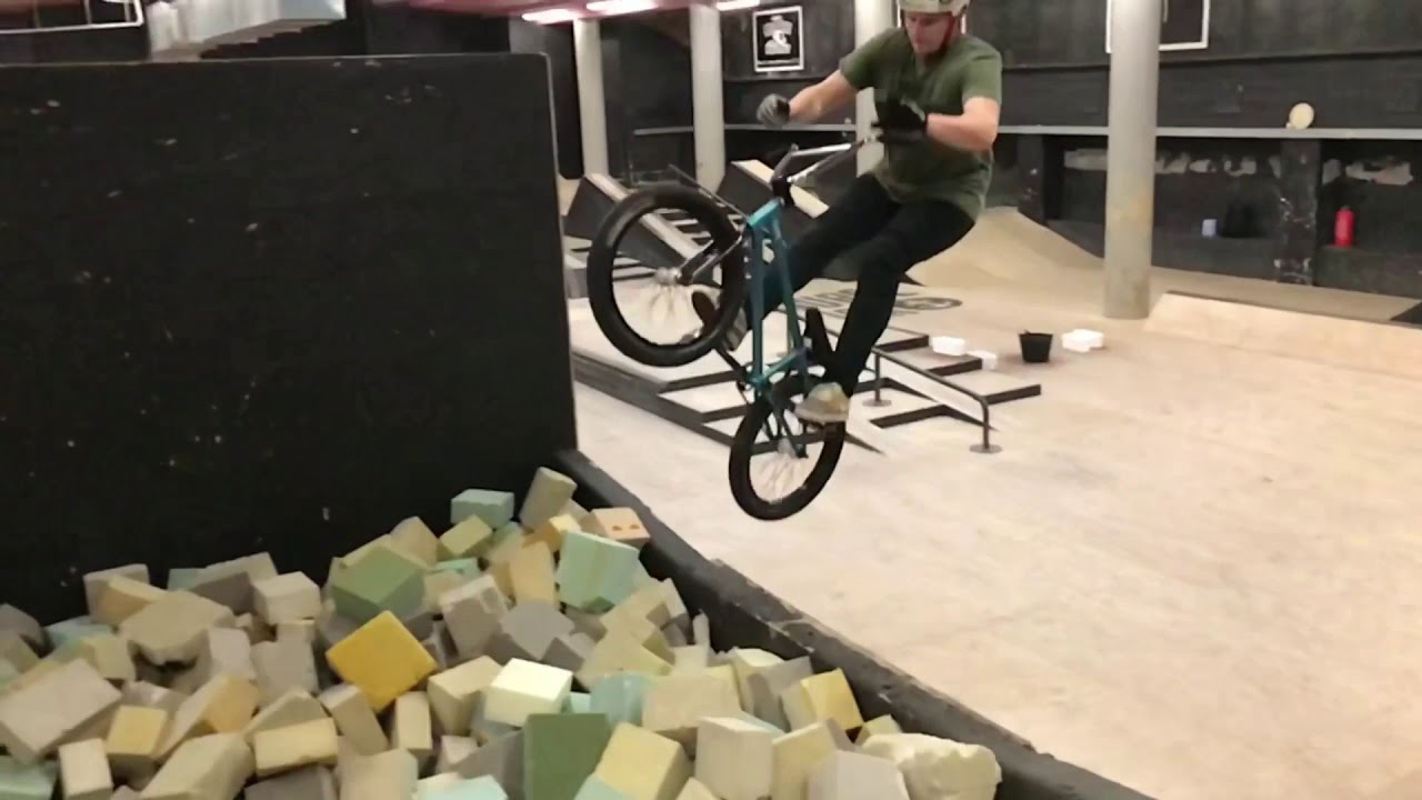 Source Park Hastings first time in the foam pit