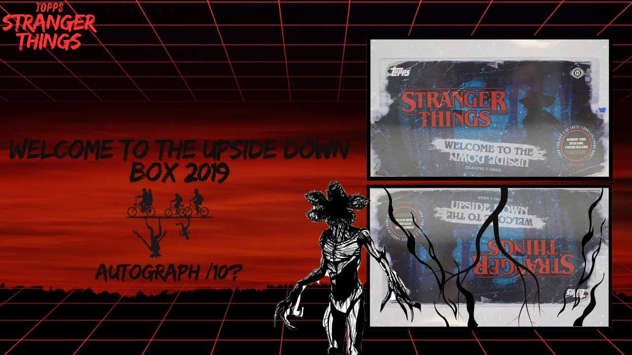 400€ Topps Stranger Things Welcome to the Upside Down Box von 2019 | SecretCards