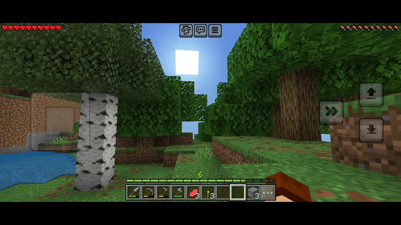 First Minecraft mobile video #minecraft