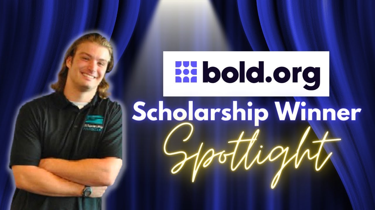 He WON a Scholarship from Bold.org 💸 | Winner Spotlight