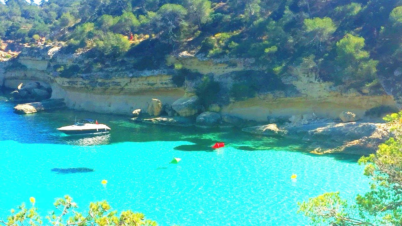 4K PLAYAS paradisiacas en Mallorca / PLAYA / CALA EL MAGO ☀😊🌴🍧🔴🔴🎶