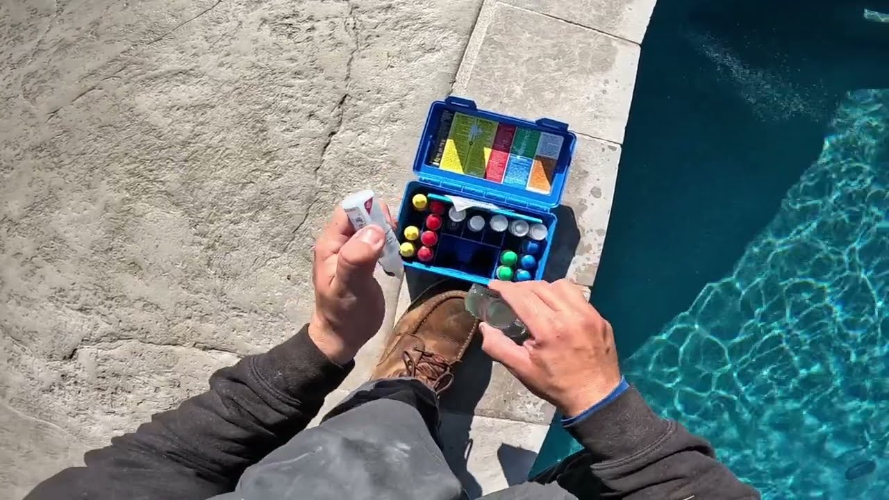 ASMR POV Pool Cleaning No Talking