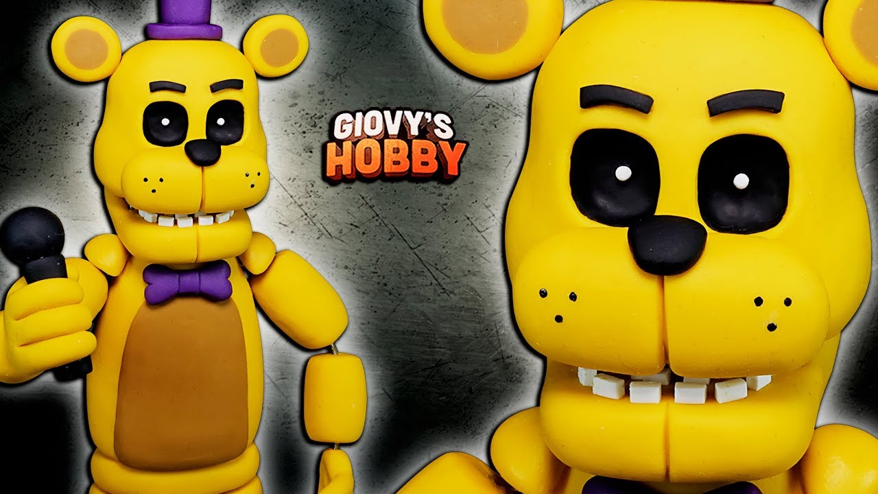 FREDBEAR made of Polymer Clay ➤ UCN FNAF (Ultimate Custom Night)