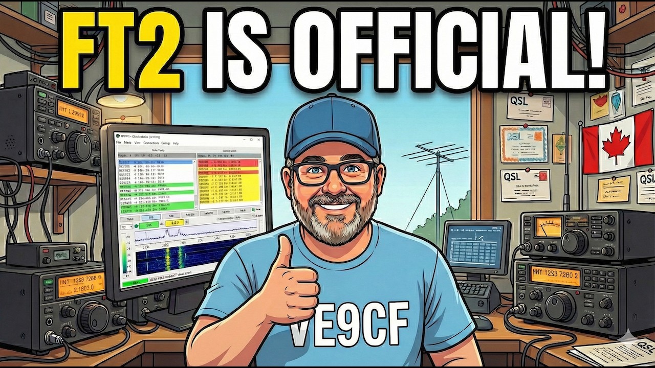 HUGE Digital Mode News: FT2 is Officially ADIF Certified!