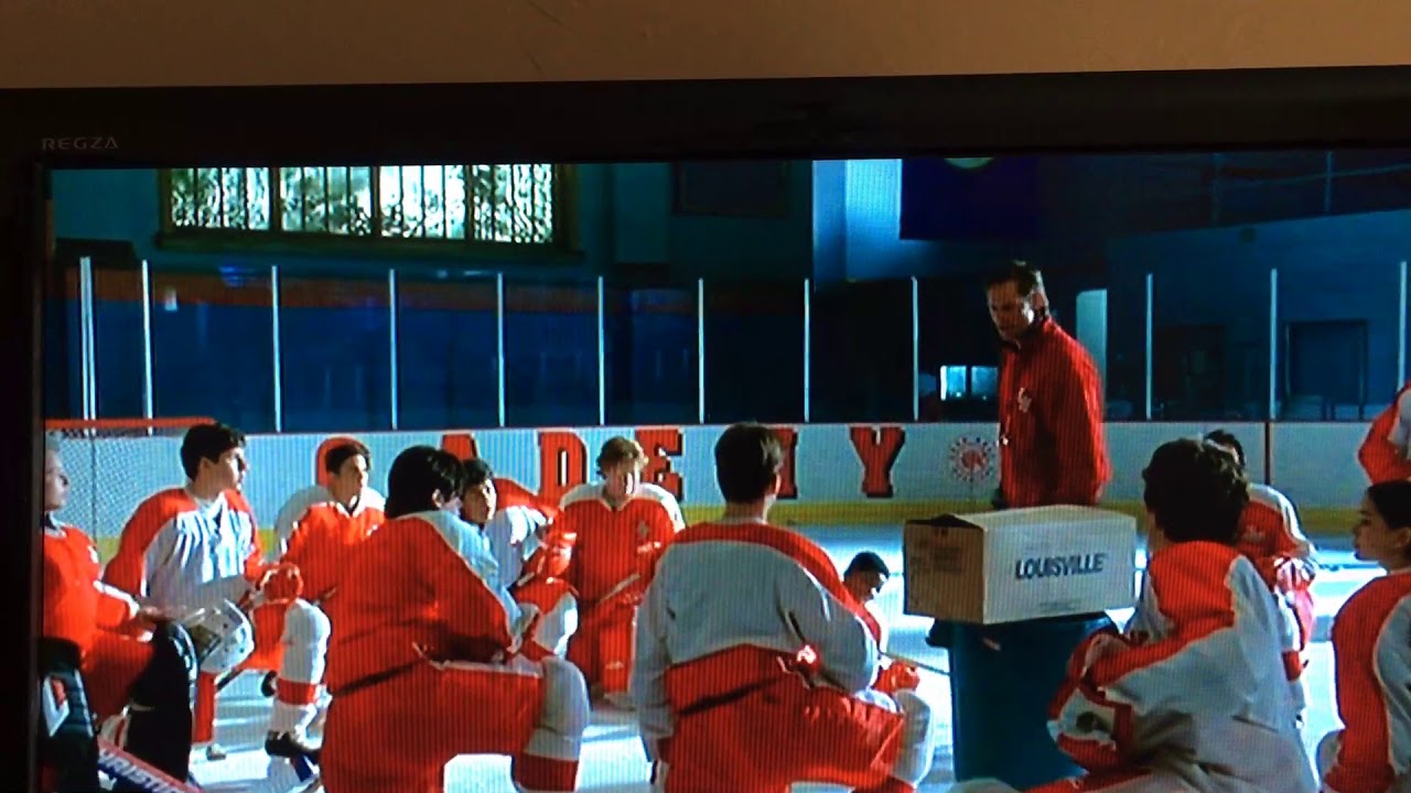 D3 the mighty ducks coach Orion gives the mighty ducks uniforms back