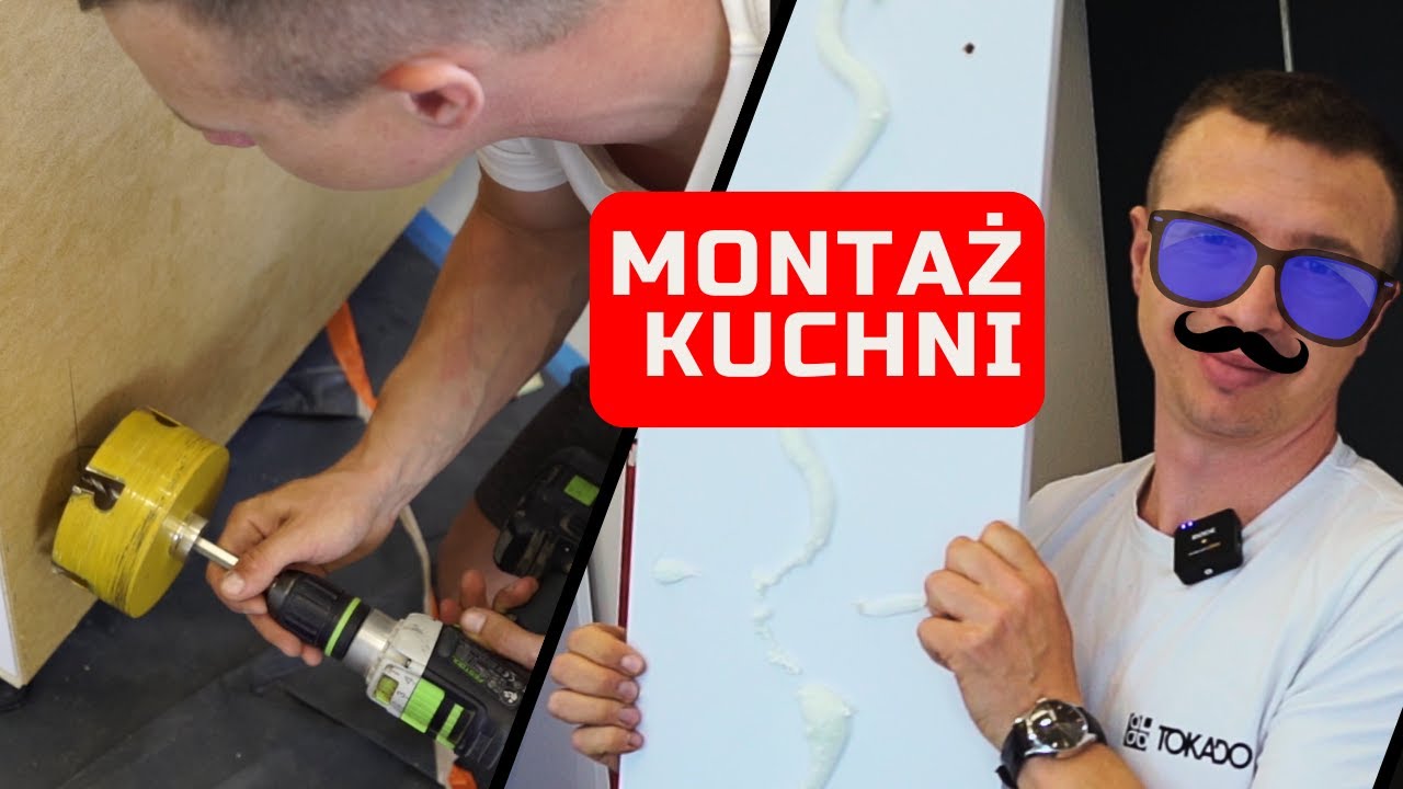 Montaż Mebli Kuchennych. Drzwi Do Skrytki. Jeden Dzien Montażu ile Udało Sie Zrobić